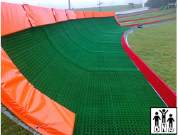 Мат защитный для тюбинговых трасс