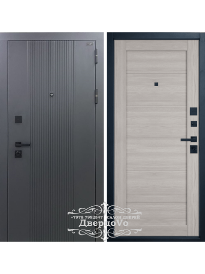 ВФД (VFD) ВЛАДИМИРСКАЯ ФАБРИКА ДВЕРЕЙ/ BALANCE Twin. ATUM PRO 32/ ЭКОШПОН Sharkskin - Stone Oak/ ТОЛЩИНА 112 мм/ ТРИ КОНТУРА/ МИНЕРАЛЬНАЯ ПЛИТА