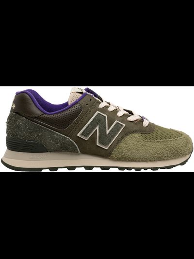 New Balance 574 Sneakersnstuff Nature Green Purple
