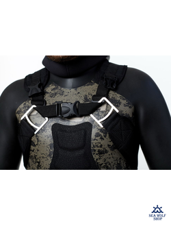 Разгрузочный жилет неопреновый AquaDiscovery быстросъемный р.2XL-3XL