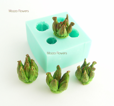 "Серединки пионов" силиконовый молд