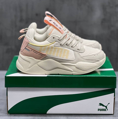 Puma RS-X3 Grey Light Pink Yellow