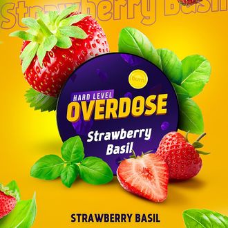 OVERDOSE 25 г. - STRAWBERRY BASIL (КЛУБНИКА-БАЗИЛИК)