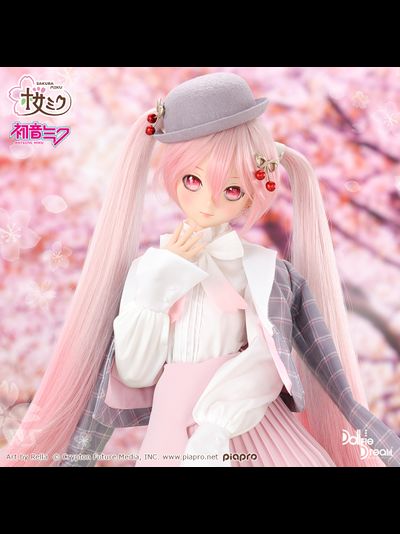 Одежда для куклы Мику Хацунэ (Cloth Dollfie Dream Hatsune Miku Hanami Outfit ver.)