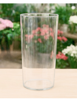 Прозрачная ваза под букет Премиум