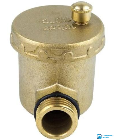 Воздухоотводчик угловой VIEIR 1/2" латунь