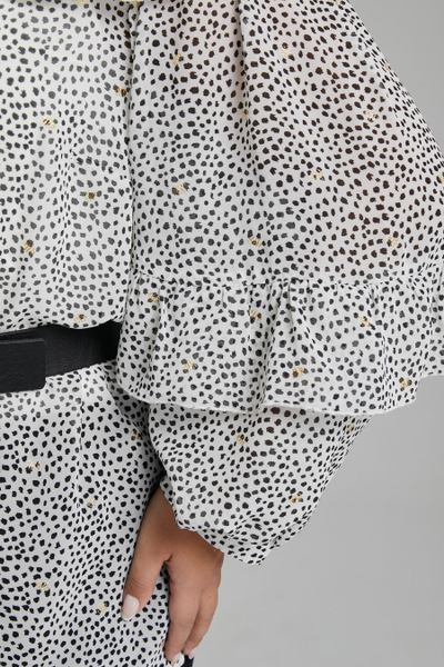 Блуза с воланами Averi 3841 56,58,64р