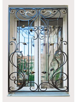 Решётки на окна кованые №15