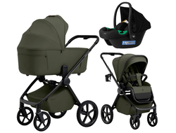 Коляска 3в1 Sweet Baby Elegante Therma Colore, цвет Green / Зеленый (Elegante)