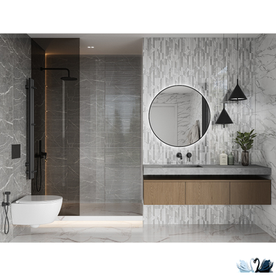 Керамогранит Gracia Ceramica Carrara grey PG 01 45х45 см
