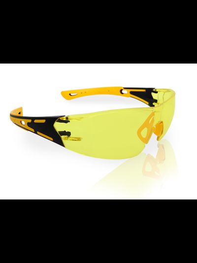 Очки КОМПАНЬОН (прозрачные/желтые/дымчатые) открытые с покрытием, ОЧК701KN