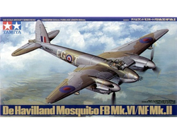 Сборная модель: (Tamiya 61062) Английский бомбардировщик Mosquito FB MkVI/NF MkII