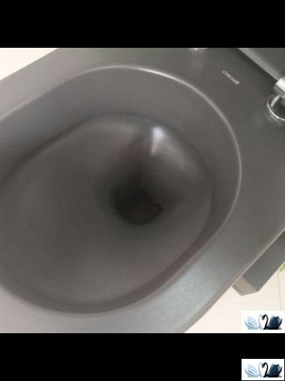 Унитаз Creavit Free FE320-11AM00E-0000, Antrasit, подвесной, графит матовый