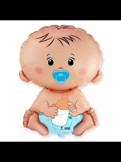 Фольгированный шар с гелием "Малыш" 81см (к)