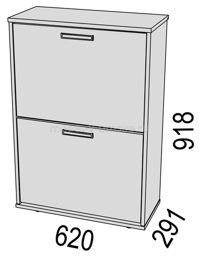 Тумба для обуви Порту