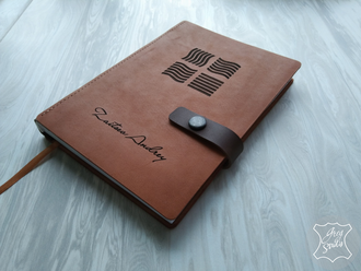 подарок руководителю, ежедневник с гербом, блокнот ручной работы, ежедневник купить, винтажный