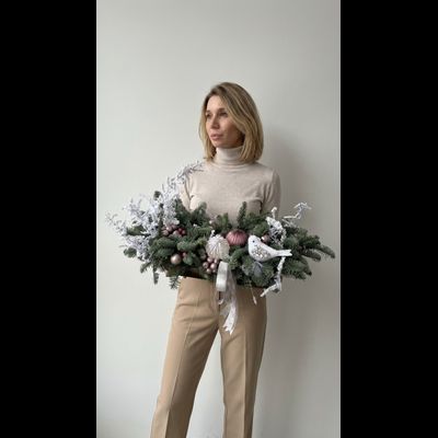 Новогодняя композиция № 1196