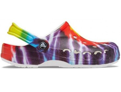 CROCS BAYA TIE DYE CLOG РАЗНОЦВЕТНЫЕ