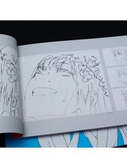 Оригинальный Арт Бук DARLING in the FRANXX (Милый во Франксе заметки аниматоров)