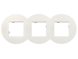 Рамка 3 поста белая Siza Vieira - Quadro 45 - Efapel 43930 TBR