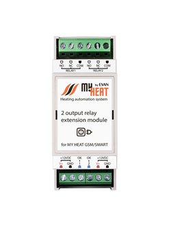 Блок реле на 2 выхода MyHeat RL2