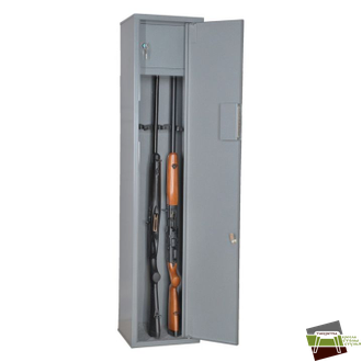 Шкаф оружейный ОШН-3 (1385*300*285), серый
