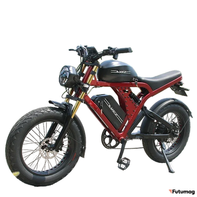 Электровелосипед AKEZ King Kong 52V красный