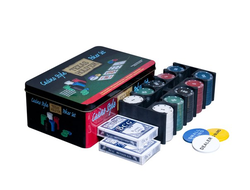 Набор для покера "Holdem Light" на 200 фишек с номиналом