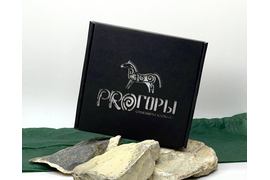 Лазерная резка логотипа на коробке