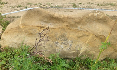 Валун Ласточкино гнездо, фракция 600-3000 мм