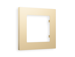 Рамка 1-ая Шампань, коллекция TECHNO - Ambrella Volt - ALFA