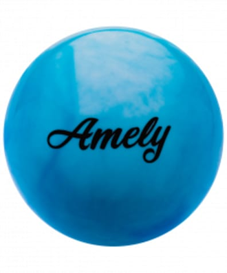 Мяч для художественной гимнастики AGB-101, 15 см, Amely