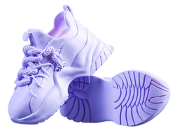 Женские кроссовки (сиреневые) 1/6 Street shoes (21XG73D) - VSTOYS