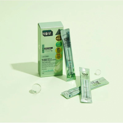 VT Cosmetics Reti-A Reedle Shot 100 Stick Pouch Бустер-сыворотка с микроиглами и ретинолом (2 мл * 10 шт)