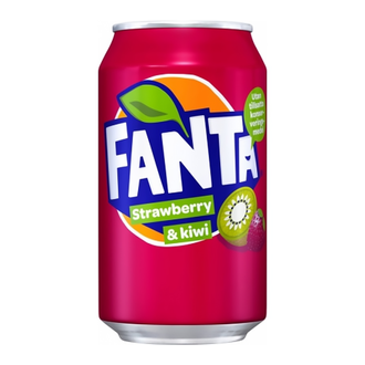 Газированный напиток Fanta Strawberry Kiwi  330мл.