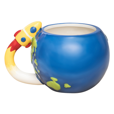 Кружка Полет на ракете вокруг Земли, 560 мл