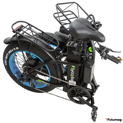 Электровелосипед SYCCYBA F11 синий