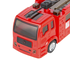 Пожарная машина с Электрическиими Мигающими Огнями, Звуком Сирены, Красная