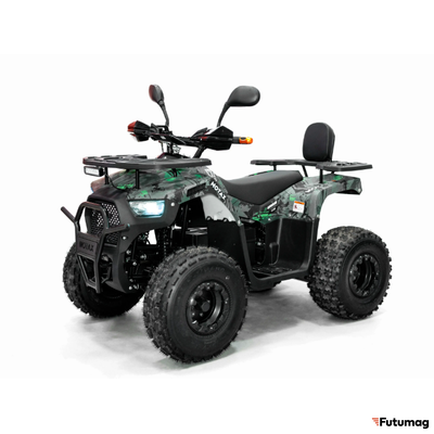 Электровадроцикл MOTAX Grizlik E1500 2024 Зеленый камуфляж