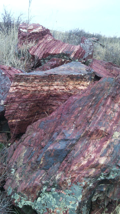 Яшма пейзажная ландшафтный камень