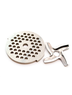 Нож и решетка для мясорубки Moulinex