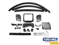 Вынос радиатора с шноркелем и площадками (Алюминий) CFORCE 800 HO EPS/1000 EPS (2024-) (2444.8185.1