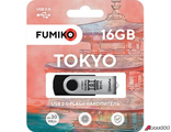 Флешка FUMIKO TOKYO 16GB черная USB 2.0.