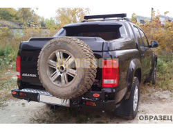 Задний силовой бампер серии Трофи на Volkswagen Amarok I 2010-2016 (03.135.12)