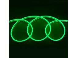 Неон гибкий General 12V 9.6W/m IP67 зеленый (5м, цена за 1м) сеч6х12 GLS-2835-120-9.6-12-NL-G 512411