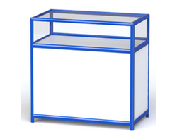 Прилавок «Профиль» с остеклением