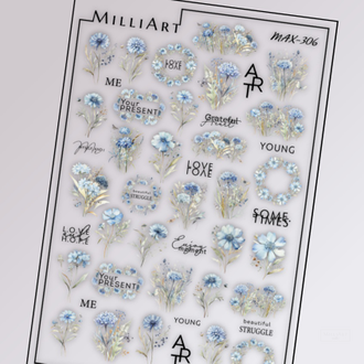 Слайдер-дизайн MilliArt Nails MAX-306