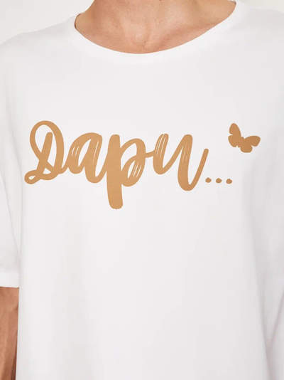 МУЖСКАЯ ФУТБОЛКА БЕЛАЯ "ДАРИ"