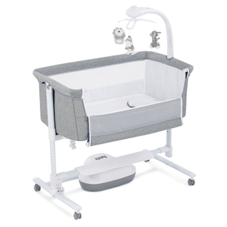 Приставная кровать Nuovita Accanto Festa Grigio/Серый