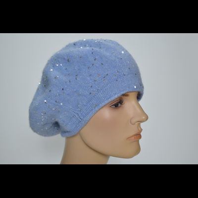Берет Vizio SS 1331 BO голубой одинарный